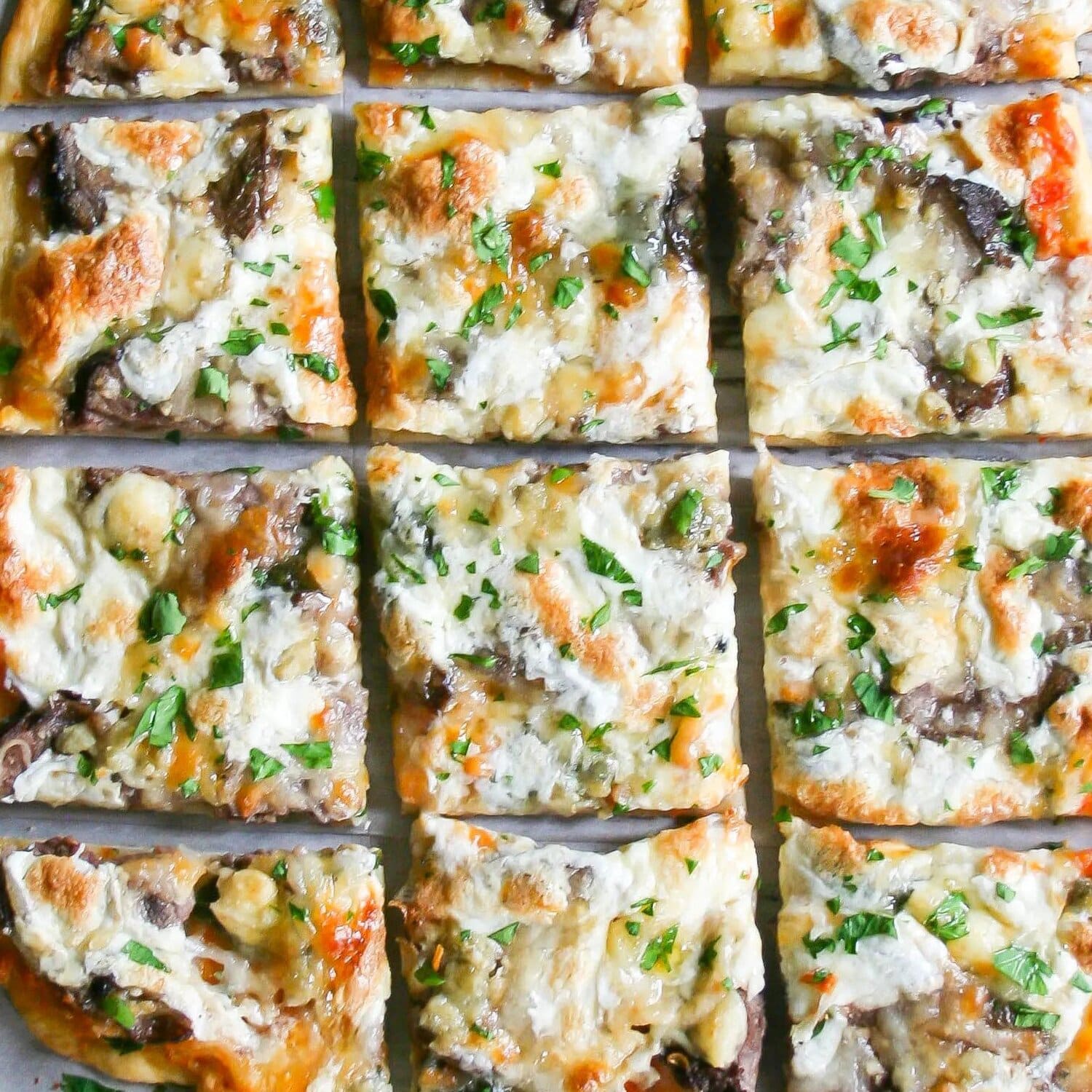 Pears and Blue Pizza