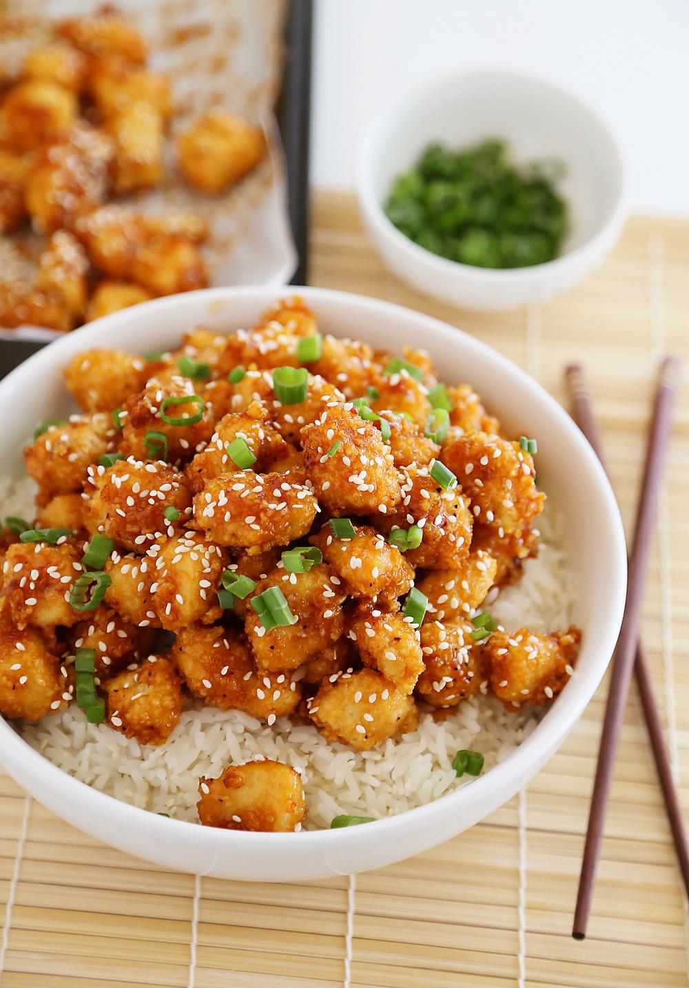Honey Garlic Chicken (Breaded)