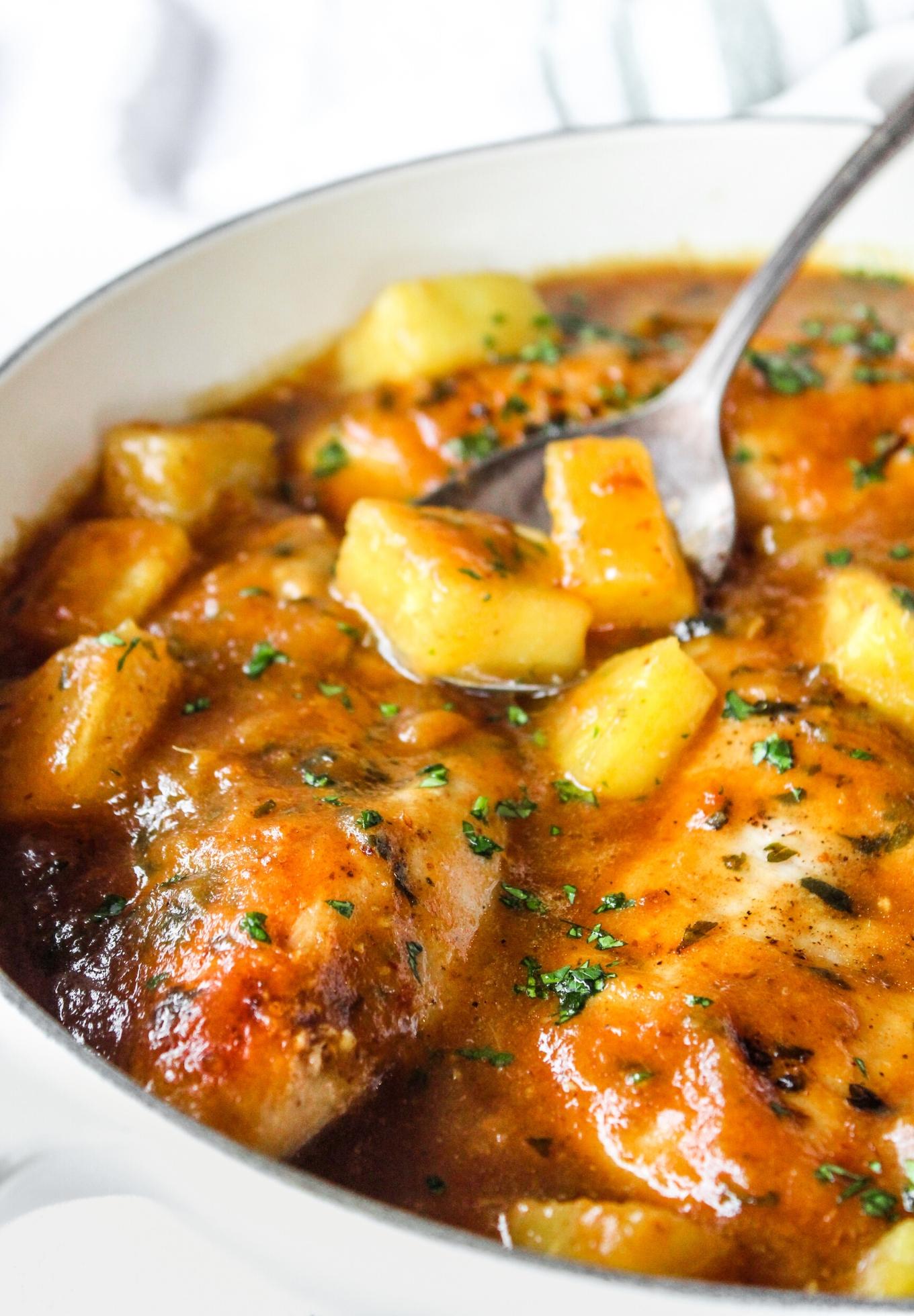 Ginger Pineapple Chicken