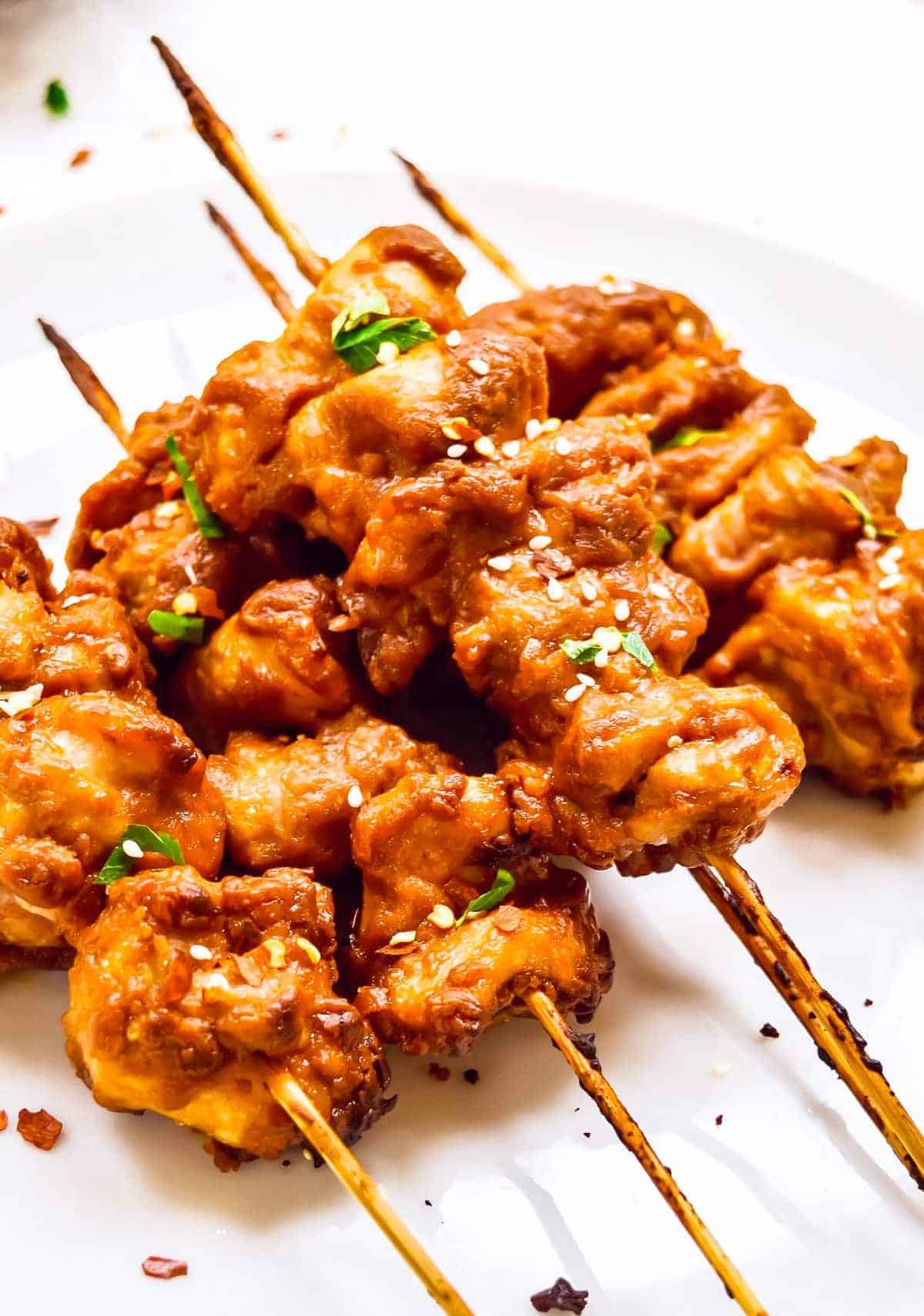 Chicken with Satay Sauce