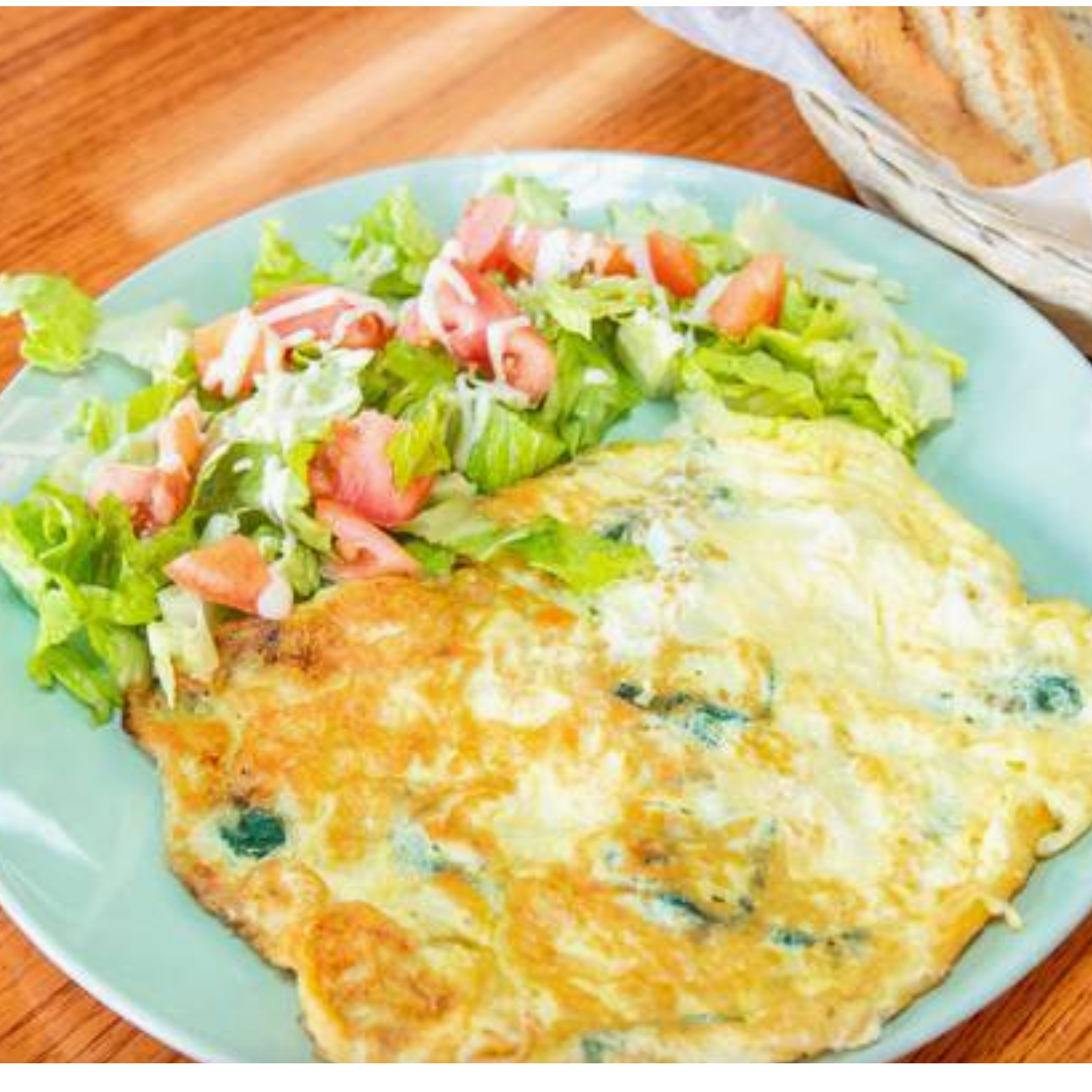 Spinach and Feta Omelet