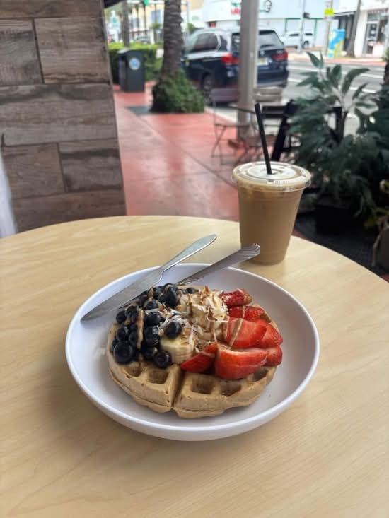 GLUTEN FREE CARROT BELGIAN WAFFLE