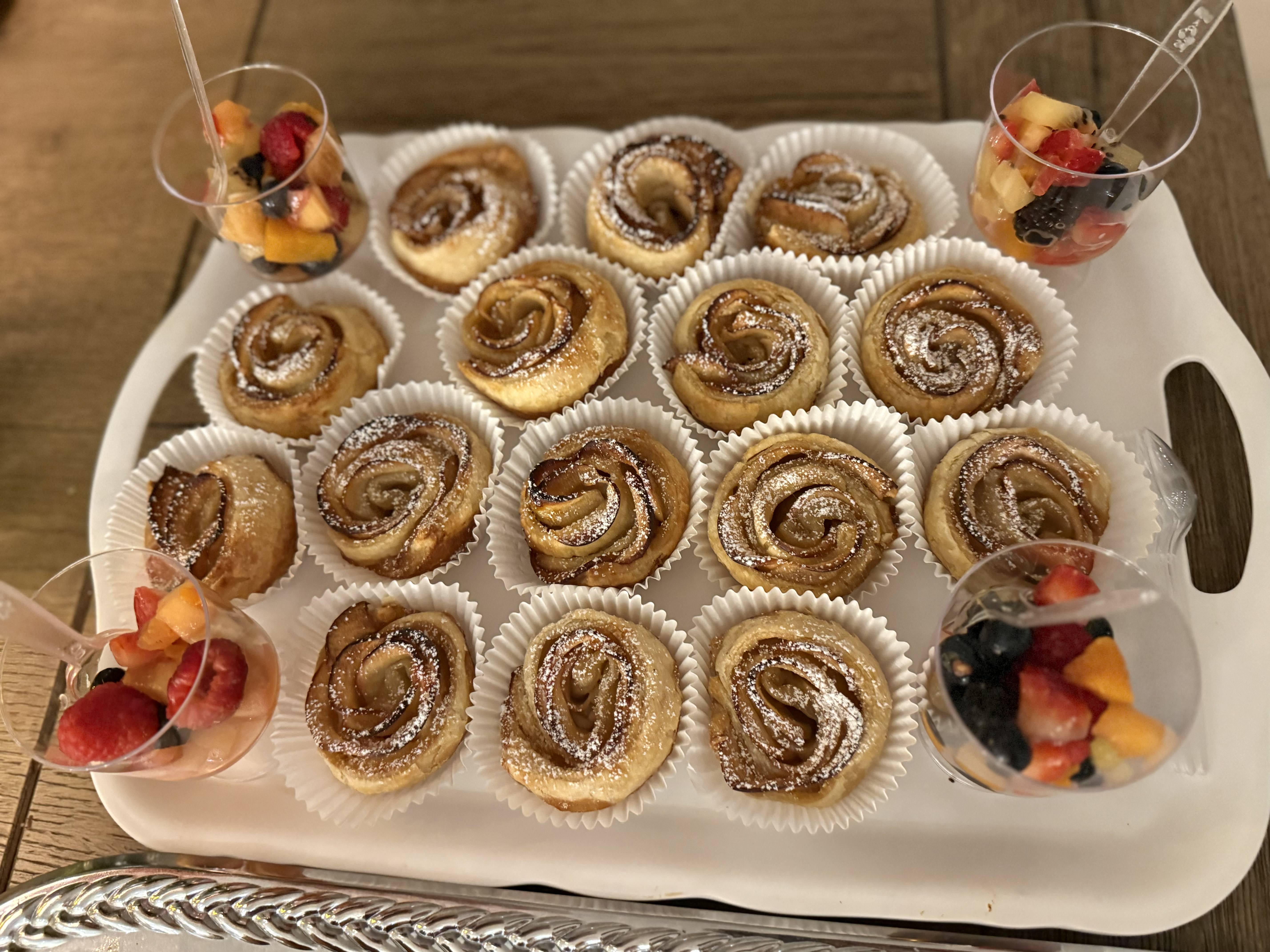 Apple Tart Roses (12p)