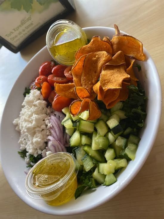 CRISPY SWEET POTATO SALAD