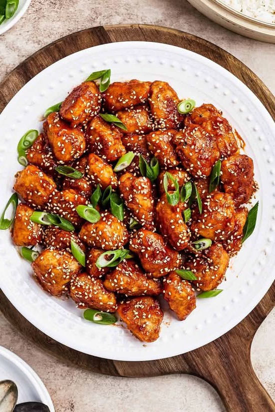SWEET AND SOUR CHICKEN