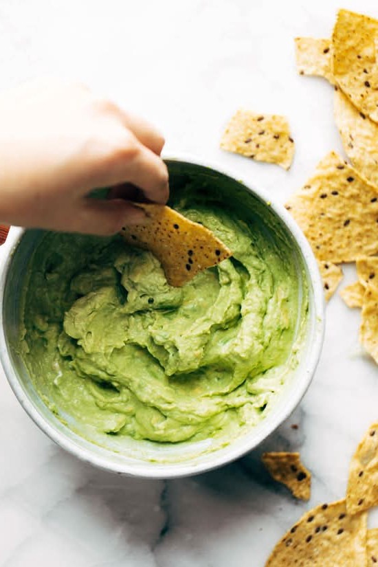 Avocado Smash and Chips