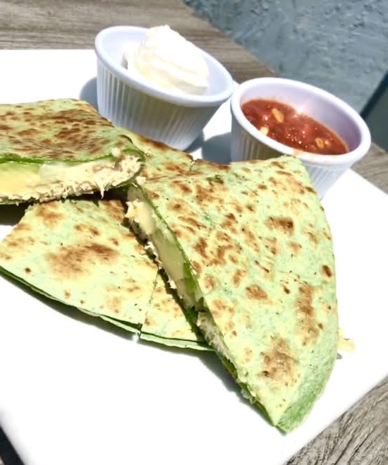 Tuna Melt Avocado Quesadilla