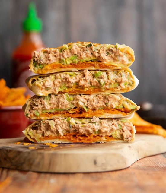 Spicy Tuna Melt Sandwich