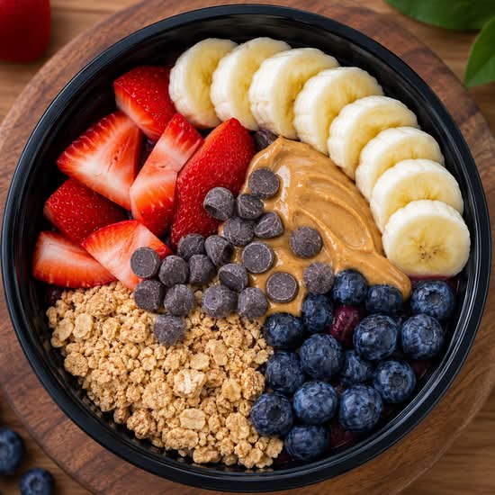 Almond Butter Acai Bowl