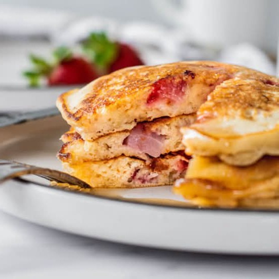 Strawberry Pancakes