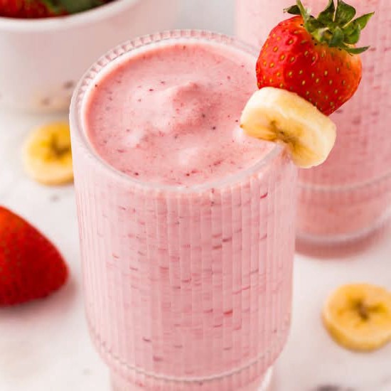 Strawberry and Banana Smoothie