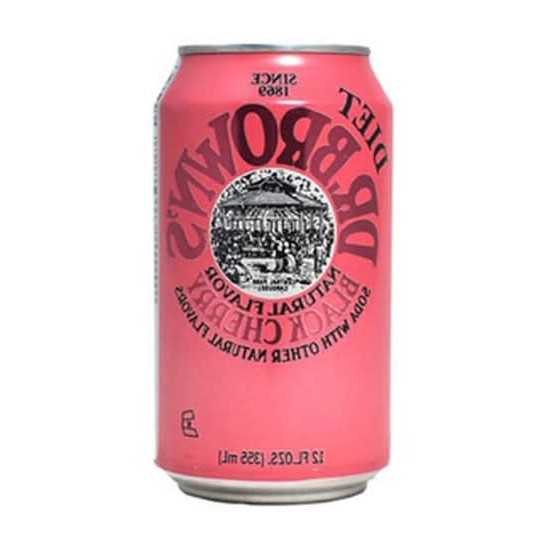 Diet Dr Browns Black Cherry Soda