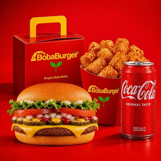 American Cheeseburger Combo