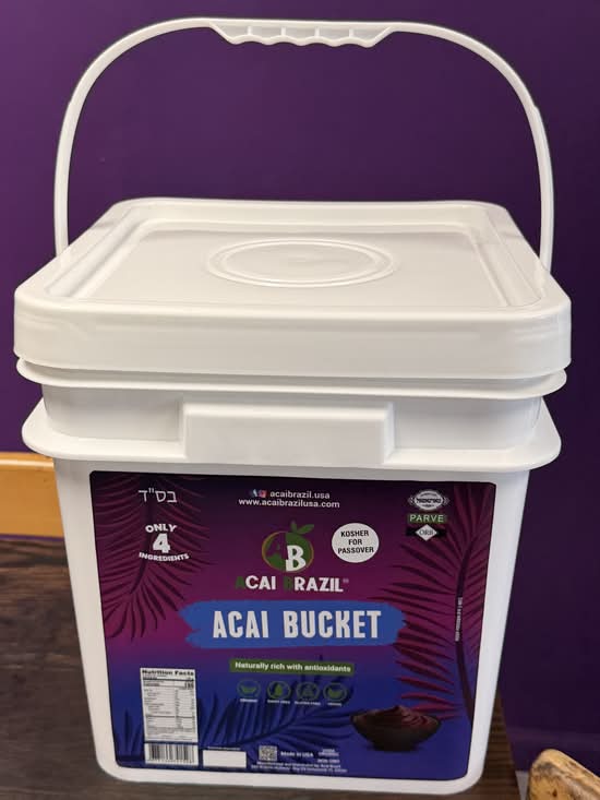BUCKET 4 GALLON AÇAÍ PREMIUM