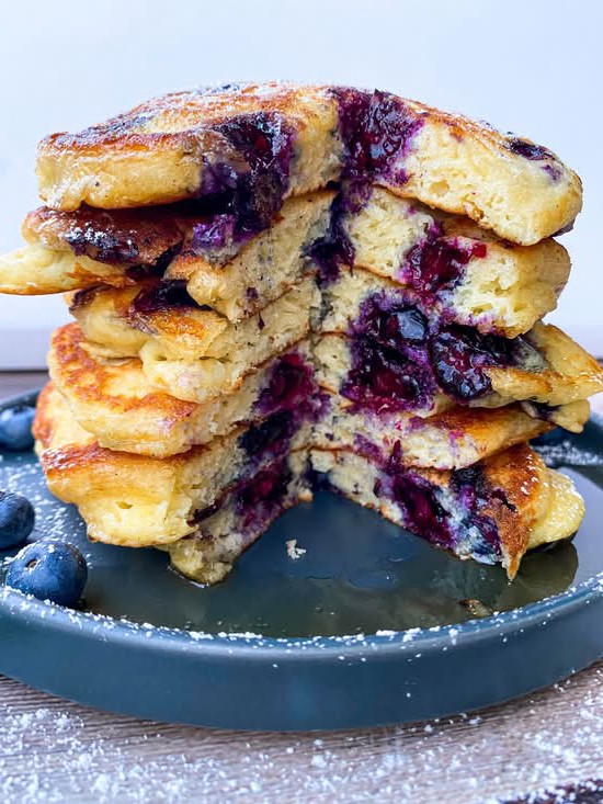Wild Blueberry Pancakes