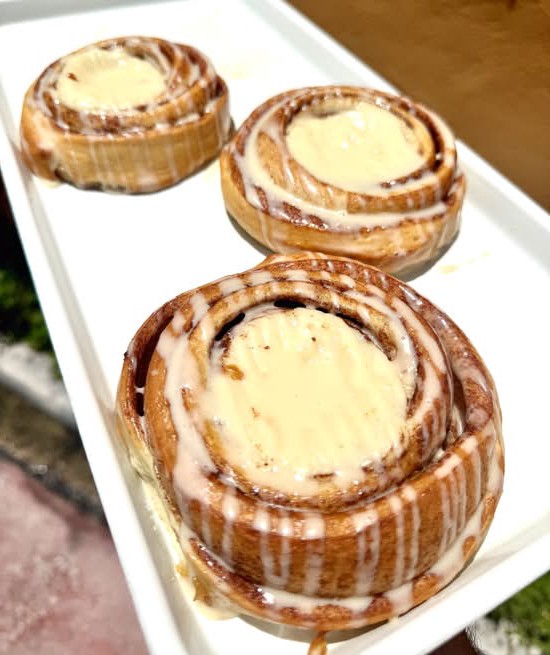 Cheese Danish Cinnamon Bun