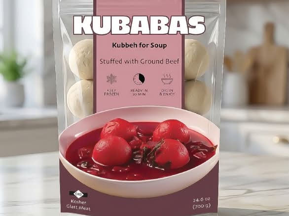 Frozen - Ground beef Kubbeh for soup