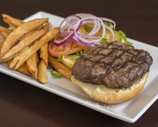 10oz Ground Beef Burger & Fries