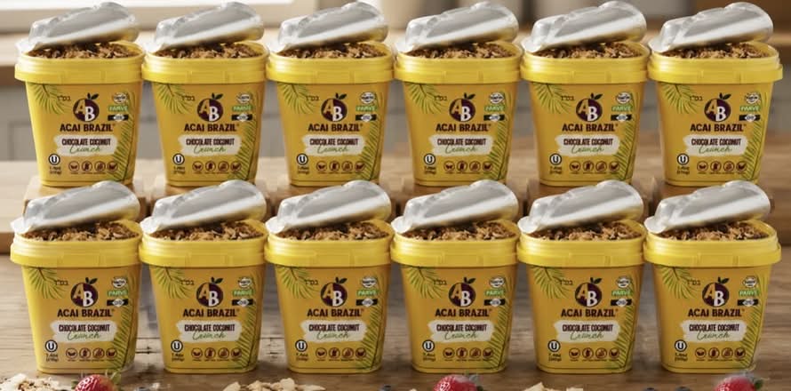 Acai Premium (set of 12) To Go YELLOW