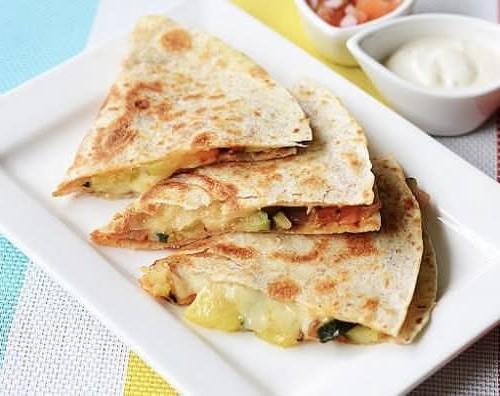 Roasted Veggie Quesadilla