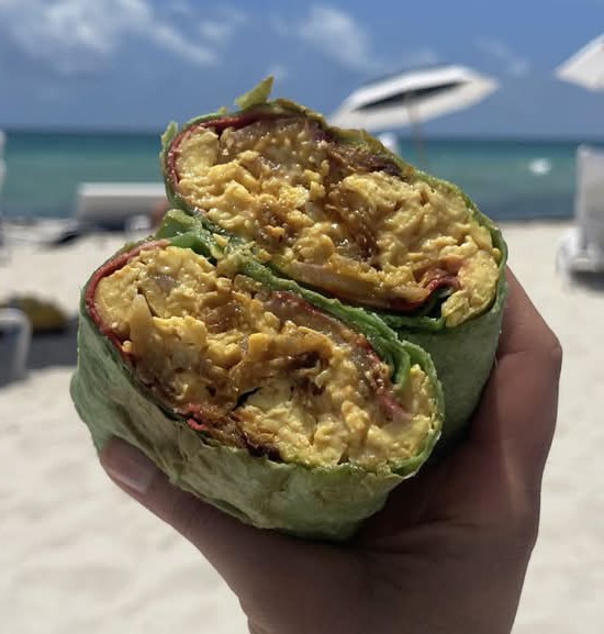Tasty Breakfast Burrito