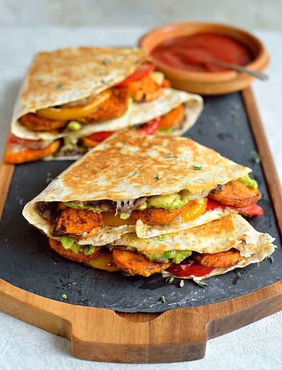 Spicy Chicken Quesadilla