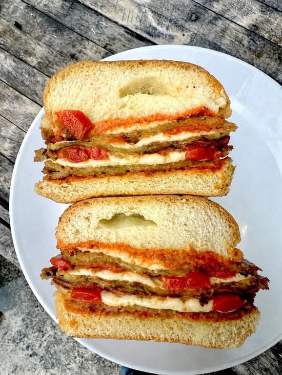 Incredible Eggplant Sandwich