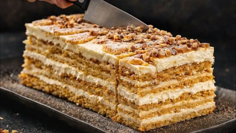 NAPOLEON LOAF CAKE - PARVE