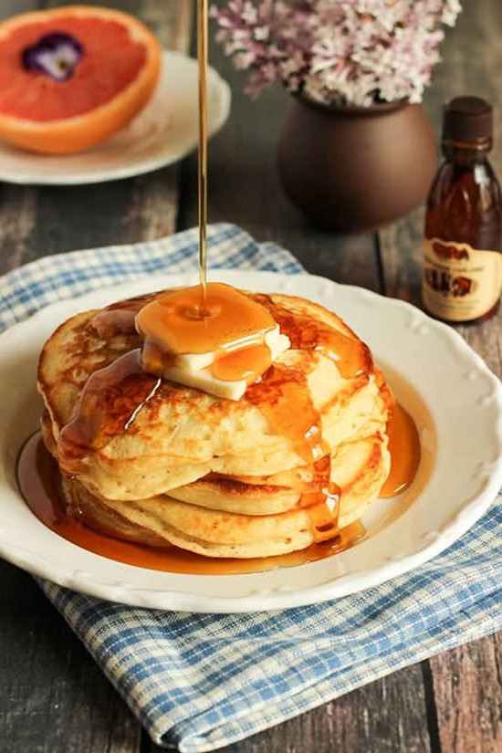 Huge Buttermilk Pancakes