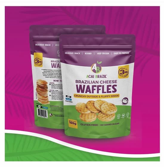Cheese Waffles Bag of 6