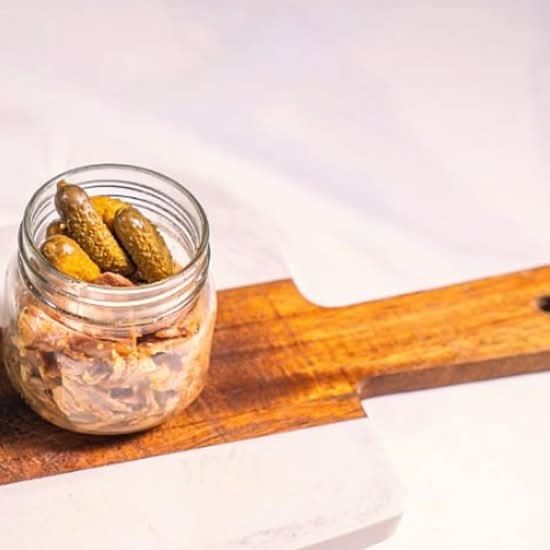 Duck Rilletes & French Cornichons