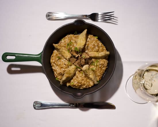 Artichoke & Truffle Risotto