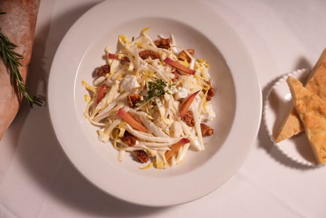 Endive & “blue cheese” Salad